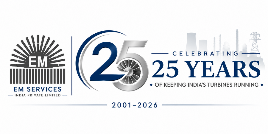 EM Services India Private Limited — Celebrating 25 Years of keeping India's turbines running, 2001-2026